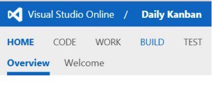 signup for Visual Studio Online account