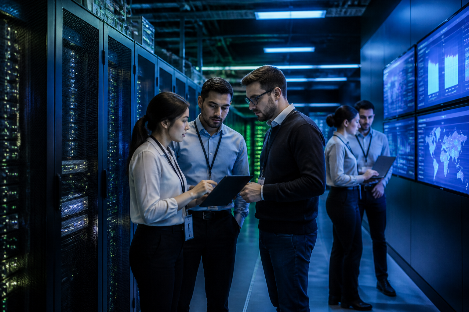 Data Center Modernization Hybrid Infrastructure Visual