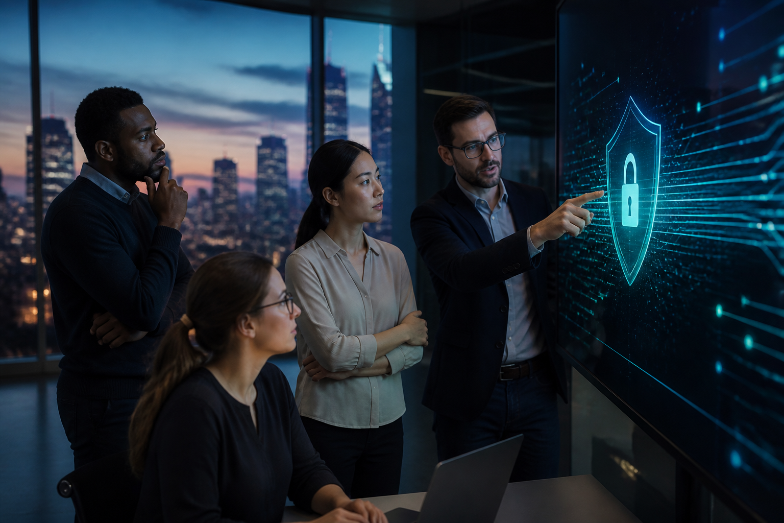 Data Privacy Protection Concept