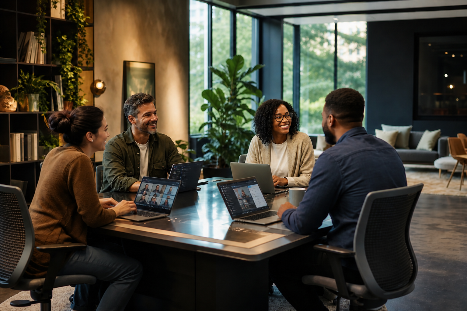 IT Services Hybrid Work Visual