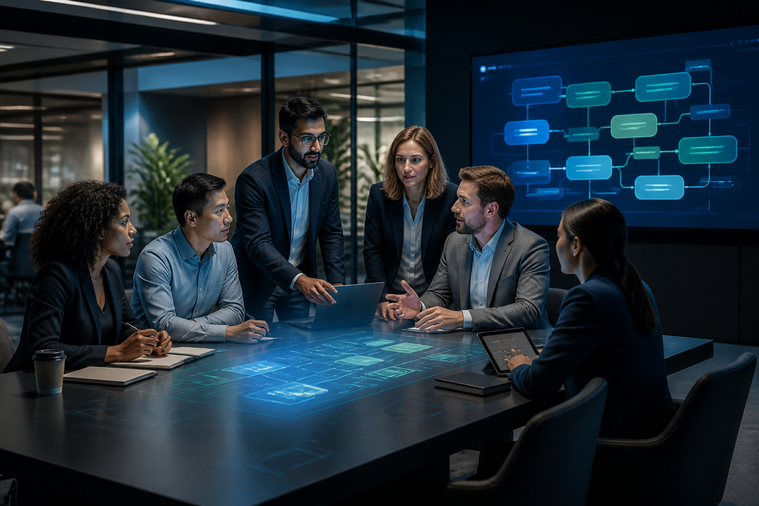IT Services Strategy Architecture Visualization