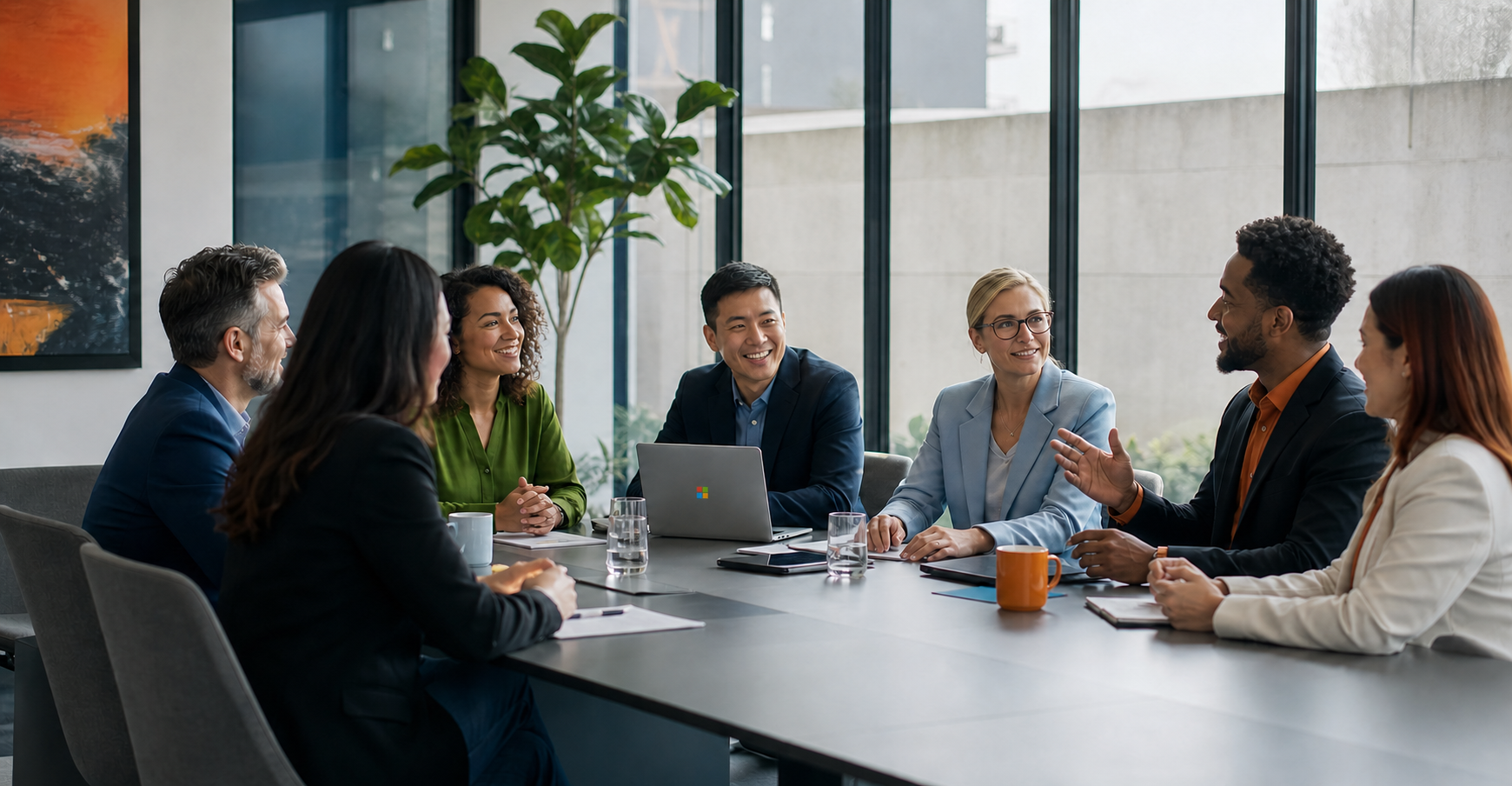 Microsoft Partner Page Featured Image with Logo