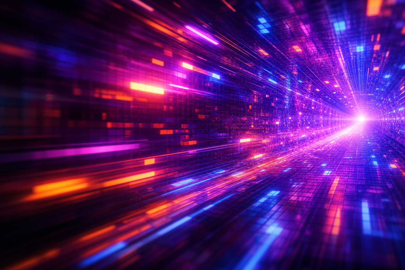 Soft Edged Motion Blur Landscape
