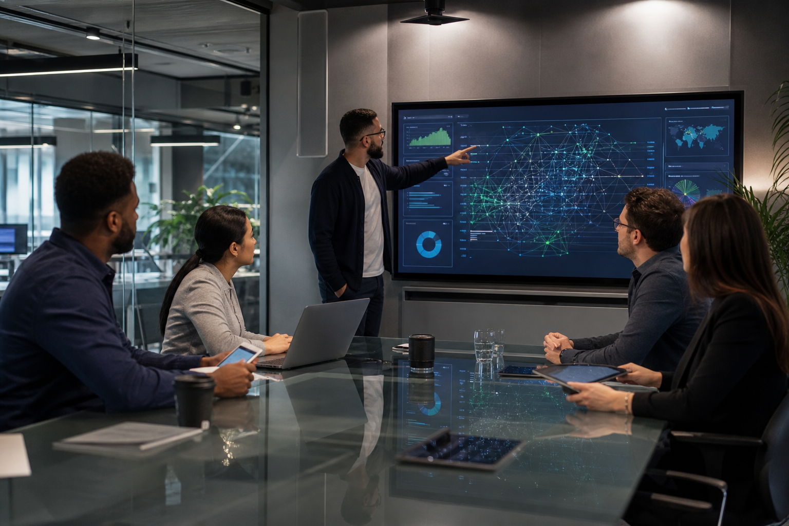 Unified Endpoint Management Dashboard Visual