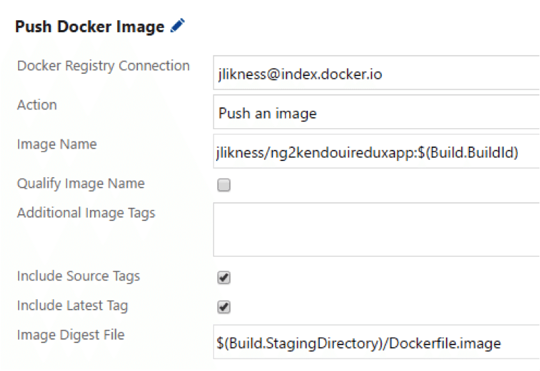 Push Docker Image to Registry