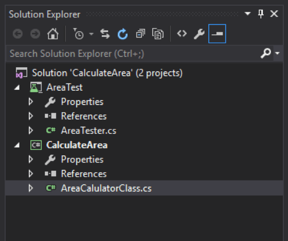 Creating a Unit Test in Visual Studio