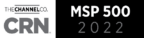CRN MSP 500 2022 award logo.